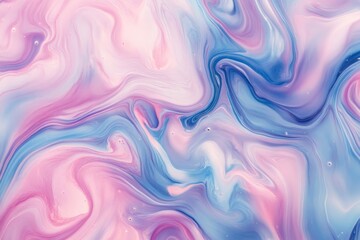 Fototapeta premium Abstract Swirling Liquid Paint