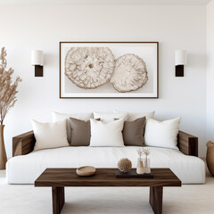 room wall art mockup