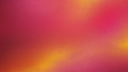 Fototapeta premium red pink yellow grungy background texture abstract gradient backdrop banner poster design