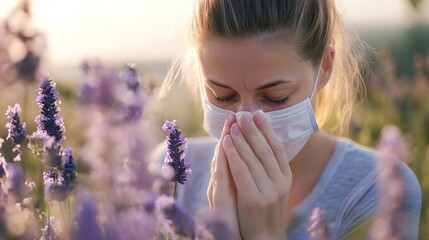 Obraz premium An important warning about how the novel coronavirus can cause a loss of smell: COVID-19 can affect your sense of smell