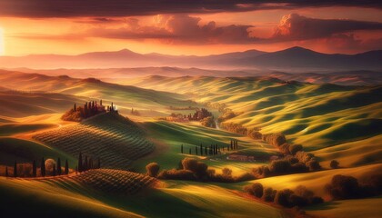 Obraz premium tropical island with palm trees