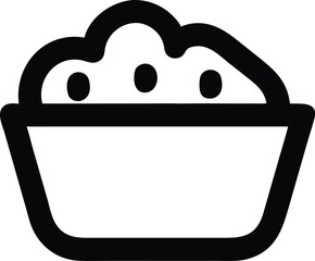 meals icon with vector illustration
