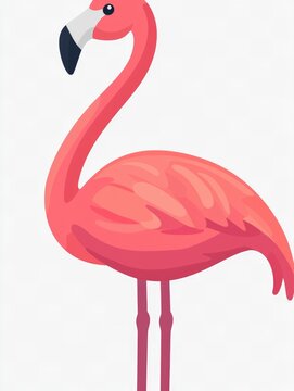 recommend clip art: Pink Flamingo Illustration