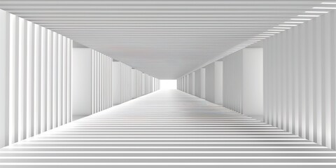 white corridor