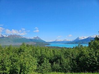 Skilak Lake, Kenai Peninsula, Alaska.