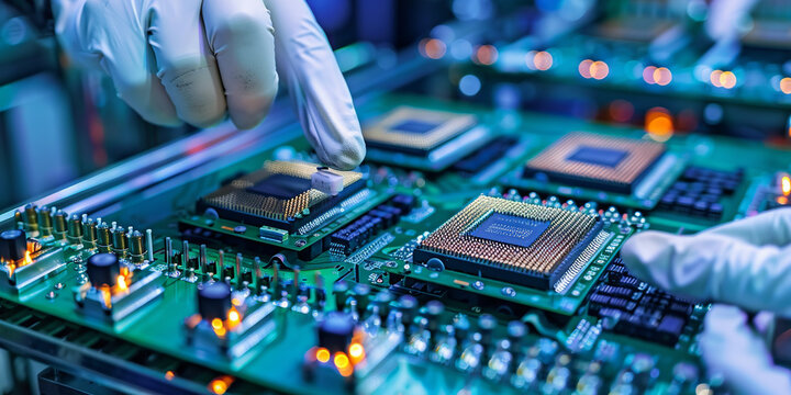 Manufacturing of semiconductors for high-performance computers