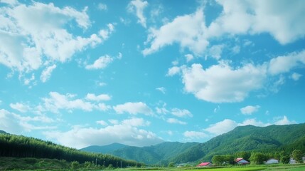 Fototapeta premium 田舎の風景