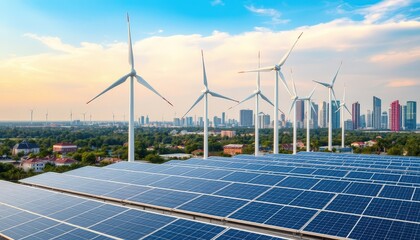 Wind and Solar Power in the City.