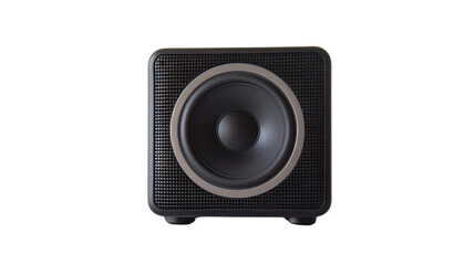 Obraz premium Wireless portable speaker on transparent background