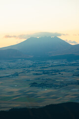 熊本県阿蘇の景色