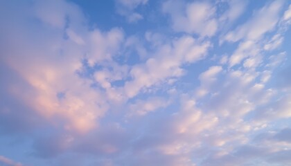 Fototapeta premium Soft Clouds in a Blue Sky.