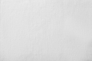 Texture of white fabric as background, top view