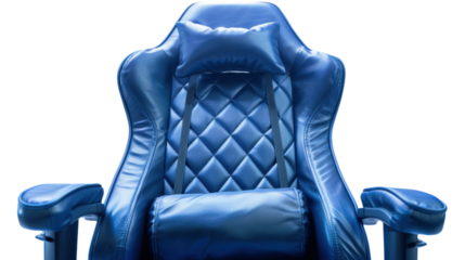 Gaming chair on transparent background
