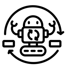 Robotic Automation Icon
