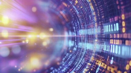 Digital Tunnel of Light