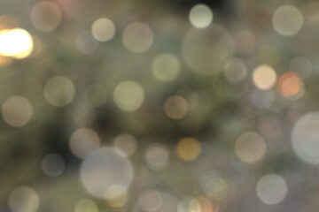 Obraz premium Bokeh illustration design, glow, circle art style, blurred, gradient background