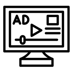 In-Stream Ads Icon