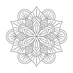 Mandala element Vintage decorative elements Islam, Arabic, Indian, and Ottoman motifs.