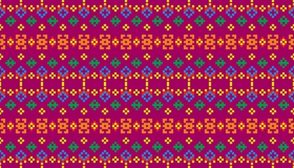 seamless knitted pattern