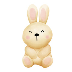 Mid autumn rabbit and moon