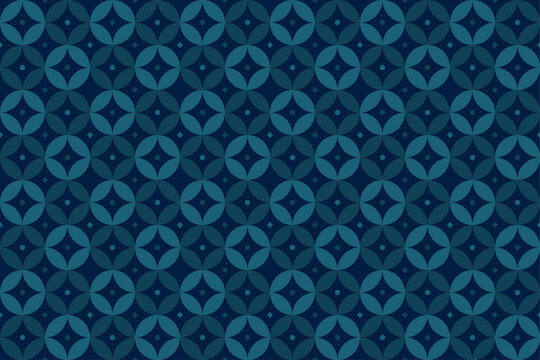 Simple Batik Seamless Pattern