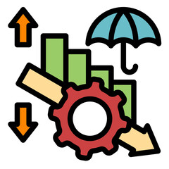 Risk Mitigation Icon