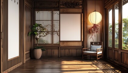 Minimalist Japanese-Style Interior Design