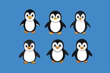Best baby penguin bundle   Illustrationsr vector.eps