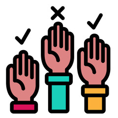 Obraz premium Citizen Participation Icon