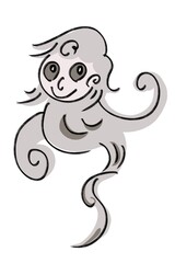 Japanese ghost yokai named enenra