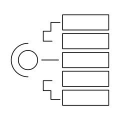 Flowchart diagram presentation template designs
