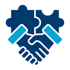 Obraz premium Bipartisanship Icon