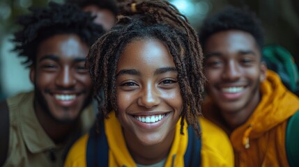 Fototapeta premium Happy Young Friends Laughing And Having Fun Together