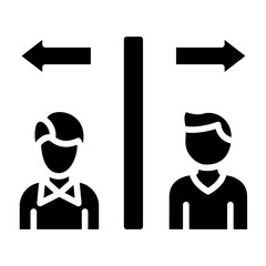 Separation Of Powers Icon