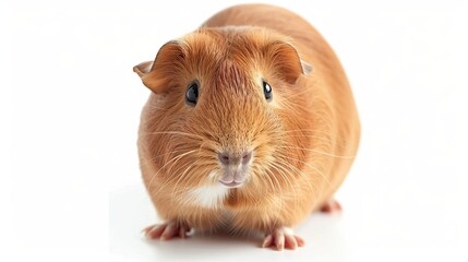 Fototapeta premium Guinea Pig isolated on white background