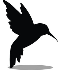 Hummingbirds Silhouette, Hummingbirds Vector Silhouette, Hummingbirds cartoon Silhouette, Hummingbirds illustration, Hummingbirds icon Silhouette, Hummingbirds Silhouette illustration
