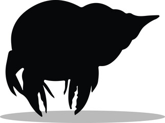 Hermit Crabs Silhouette, Hermit Crabs Vector Silhouette, Crabs cartoon Silhouette,  Crabs illustration, Hermit Crabs icon Silhouette, Hermit Crabs Silhouette illustration




