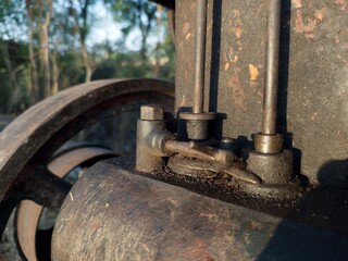 Close up of a Diesel Engine Motor | Diesel Engine | Vintage Model Engine