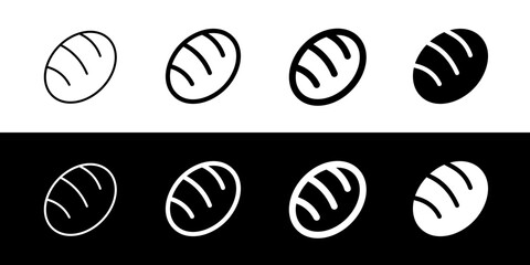 Editable bread, baguette, bun vector icon. Bakery, cooking, food. Part of a big icon set family. Perfect for web and app interfaces, presentations, infographics, etc