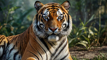 Obraz premium portrait of a bengal tiger