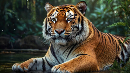 Obraz premium portrait of a bengal tiger