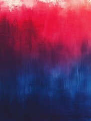 Naklejka premium Dramatic and Dynamic Gradient Blend from Crimson Red to Royal Blue Stunning Abstract Artwork Perfect for Digital and Print Design Projects