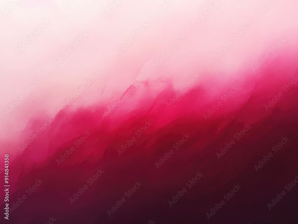 Poster maroon to red to soft pink gradient transition elegant and bold abstract gradient background with vi
