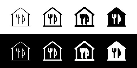 Editable home cooking, home delivery vector icon. Part of a big icon set family. Perfect for web and app interfaces, presentations, infographics, etc