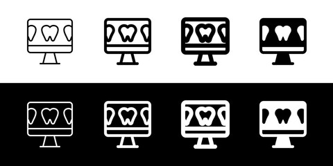 Editable dental information vector icon. Dentistry, healthcare, medical. Part of a big icon set family. Perfect for web and app interfaces, presentations, infographics, etc