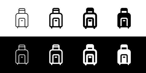 Editable luggage vector icon. Part of a big icon set family. Perfect for web and app interfaces, presentations, infographics, etc