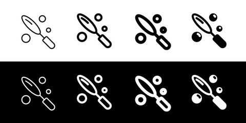 Editable soap bubble vector icon. Part of a big icon set family. Perfect for web and app interfaces, presentations, infographics, etc