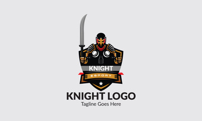 Knight  Vector Logo Design Fully Editable high Quality