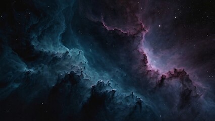 A stunning view of a nebula, showcasing its vibrant colors and intricate patterns in the cosmos.