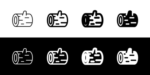 Editable wood, log, firewood vector icon. Part of a big icon set family. Perfect for web and app interfaces, presentations, infographics, etc